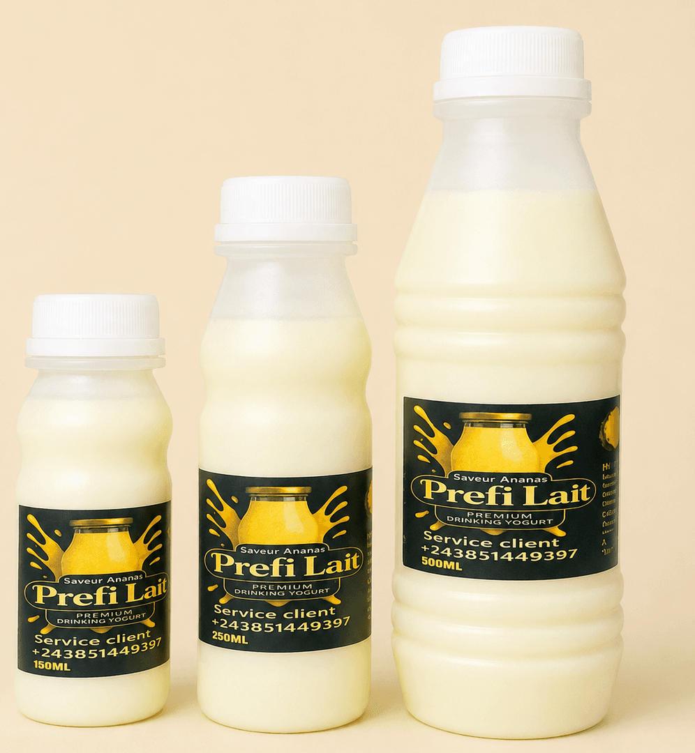 Bouteille Prefi Lait saveur Ananas