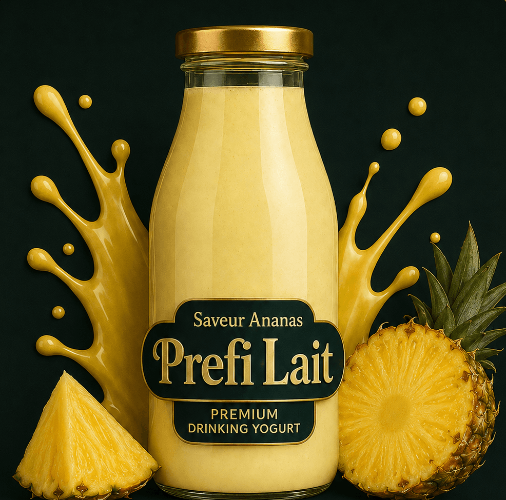 Bouteille Prefi Lait saveur Ananas