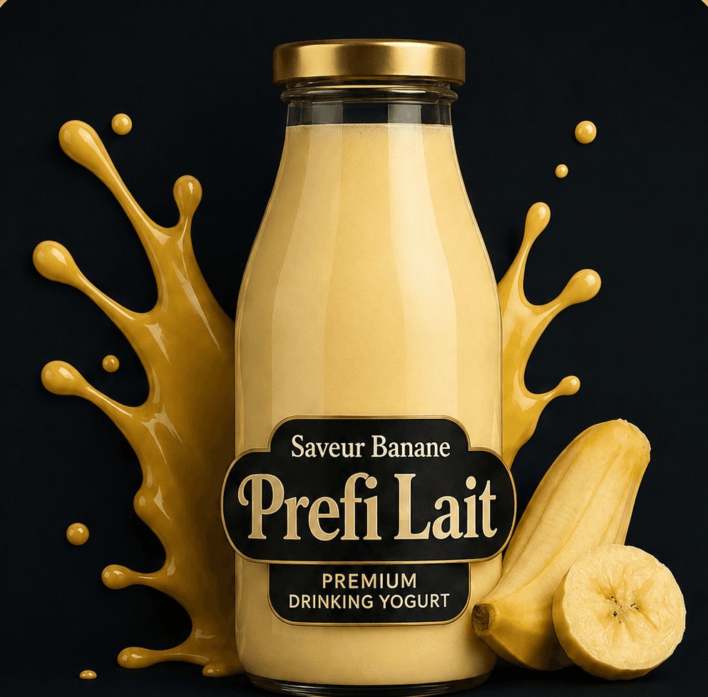 Bouteille Prefi Lait saveur Banane