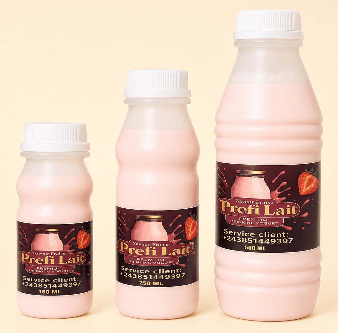 Bouteille Prefi Lait saveur Fraise
