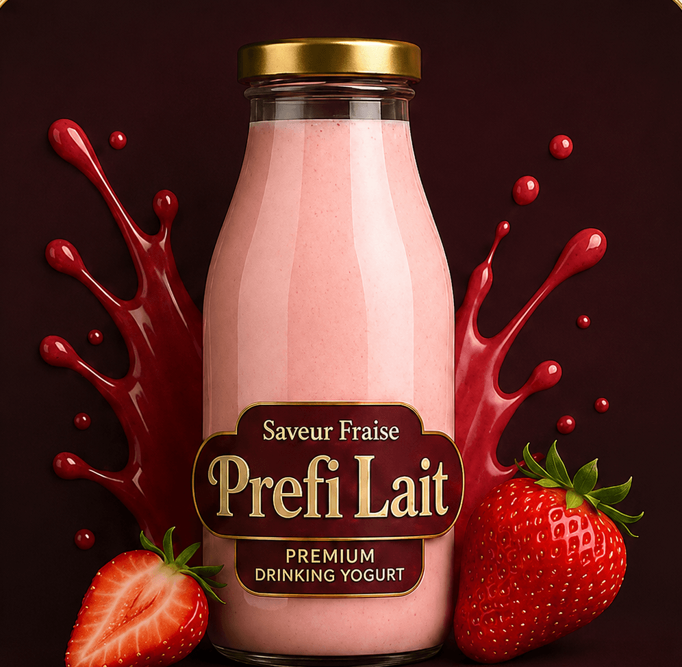 Bouteille Prefi Lait saveur Fraise